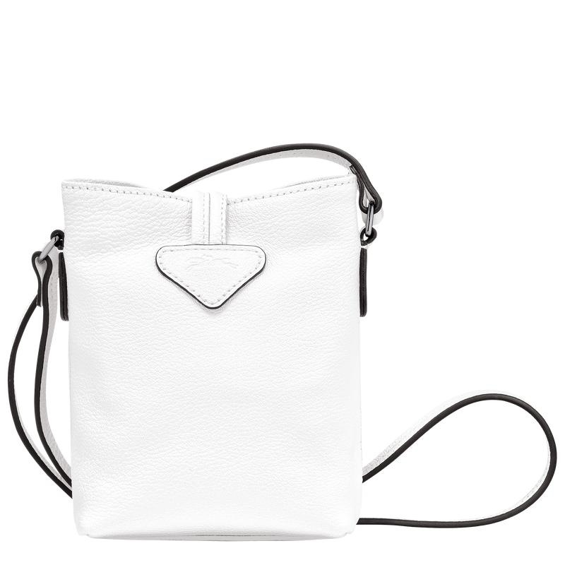 Longchamp Roseau XS Women's Crossbody Bags White | ZYV-307869