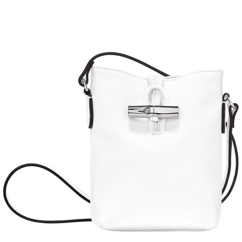 Longchamp Roseau XS Women\'s Crossbody Bags White | ZYV-307869