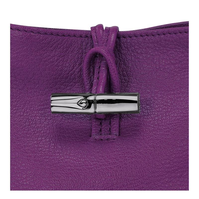 Longchamp Roseau XS Women's Crossbody Bags Violet Purple | XRI-369281