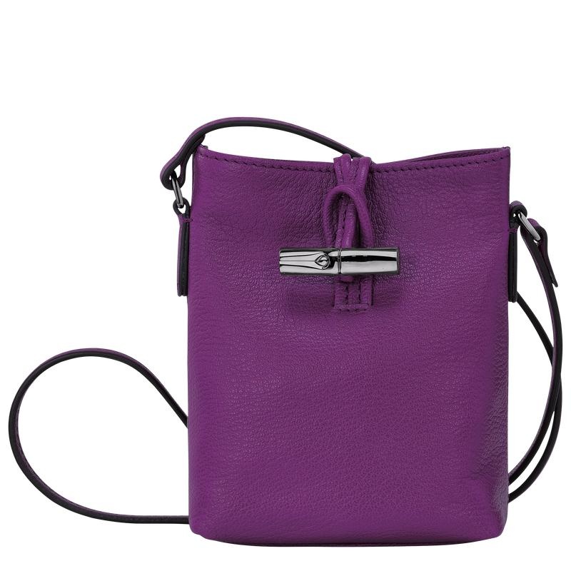 Longchamp Roseau XS Women\'s Crossbody Bags Violet Purple | XRI-369281