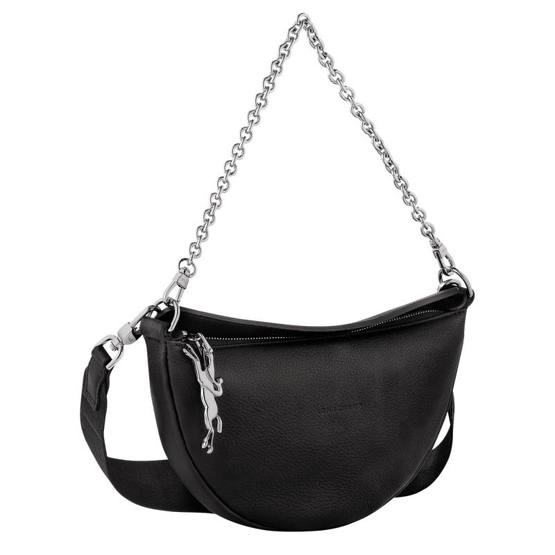 Longchamp Smile S Women's Crossbody Bags Black | GZF-421630