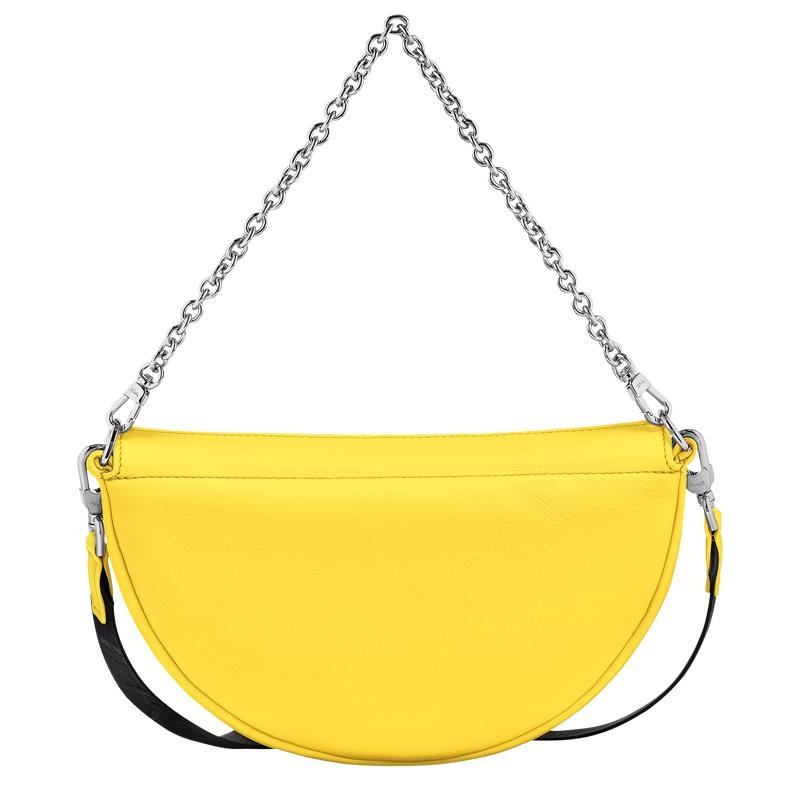 Longchamp Smile S Women's Crossbody Bags Yellow | POK-143782