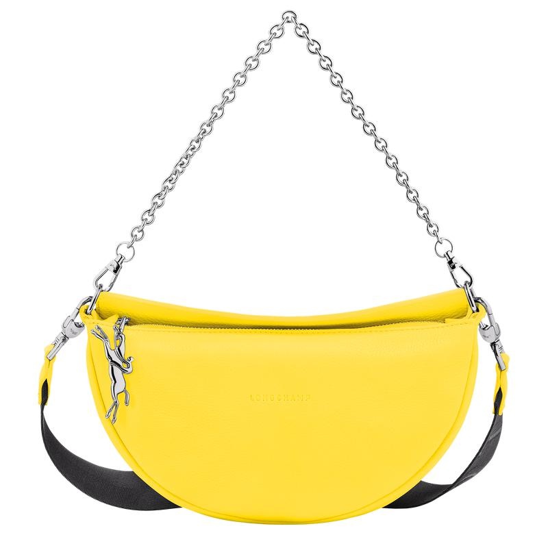 Longchamp Smile S Women\'s Crossbody Bags Yellow | POK-143782