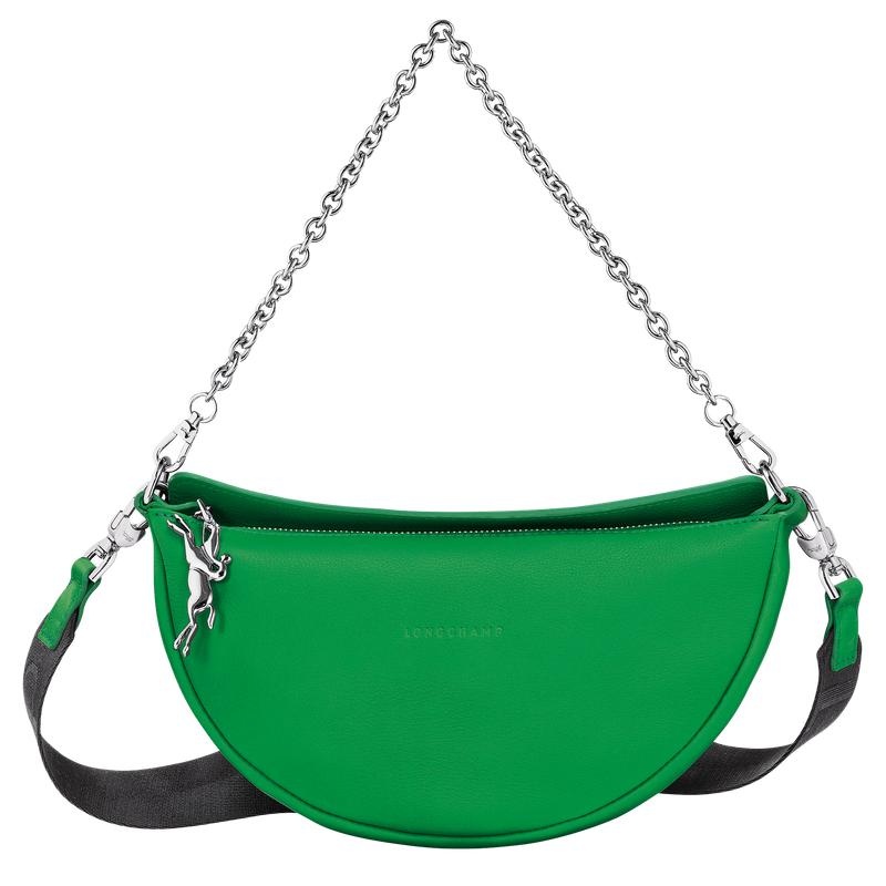 Longchamp Smile S Women\'s Crossbody Bags Lawn Green | DTA-139726