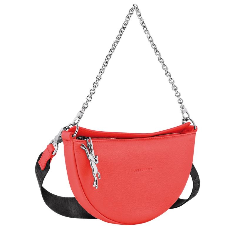 Longchamp Smile S Women's Crossbody Bags Strawberry Red | HCX-125308