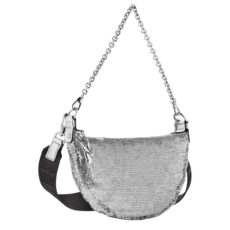 Longchamp Smile S Women's Crossbody Bags Silver | QVN-043687