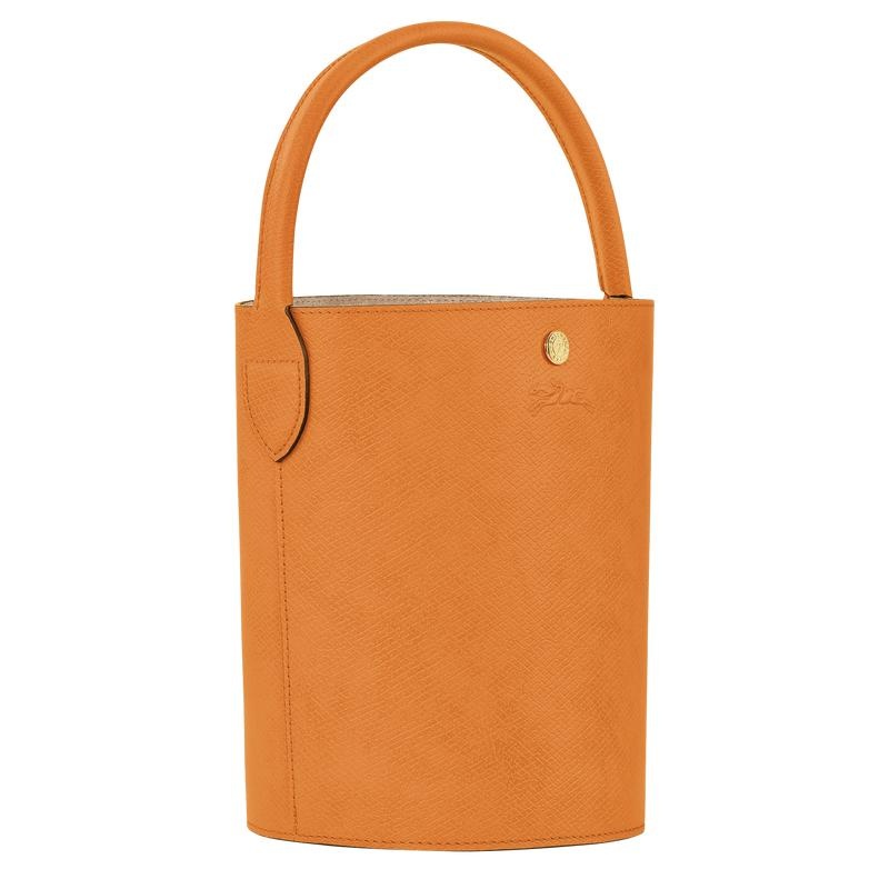 Longchamp Épure S Women's Bucket Bag Apricot Orange | EXP-086571