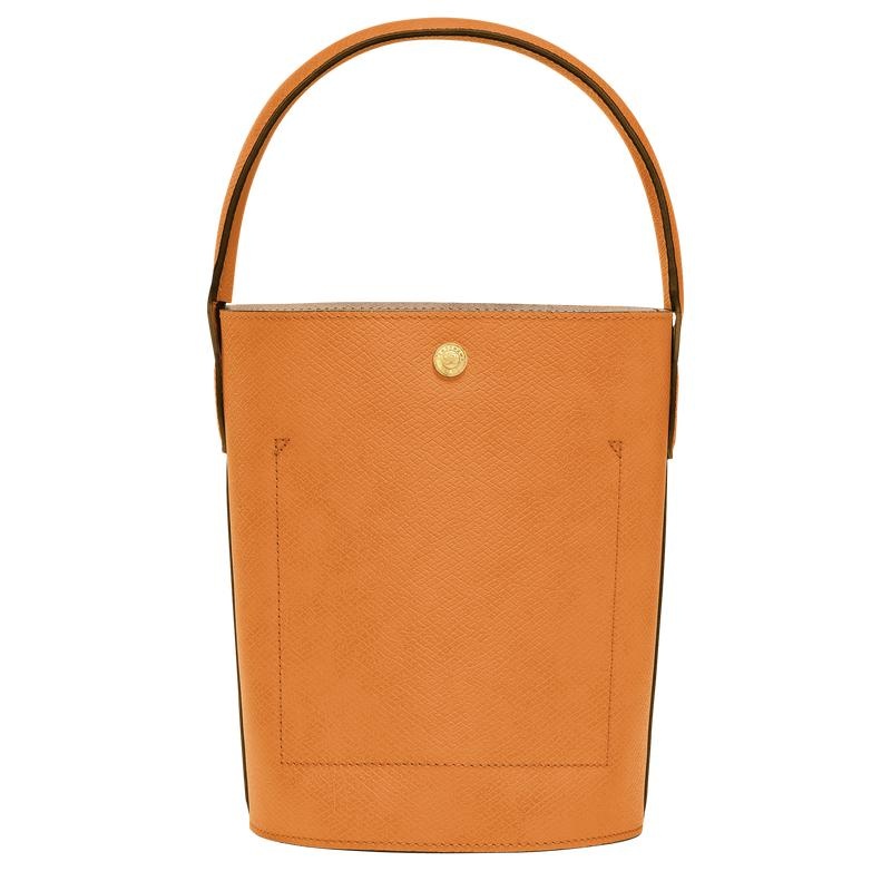 Longchamp Épure S Women's Bucket Bag Apricot Orange | EXP-086571