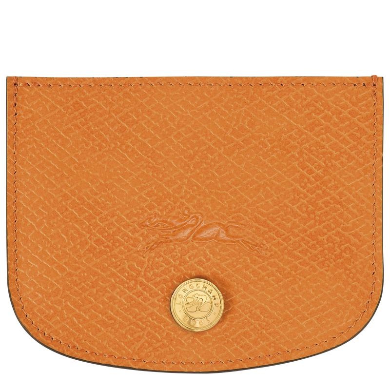 Longchamp Épure Women\'s Cardholders Apricot Orange | HIC-723658