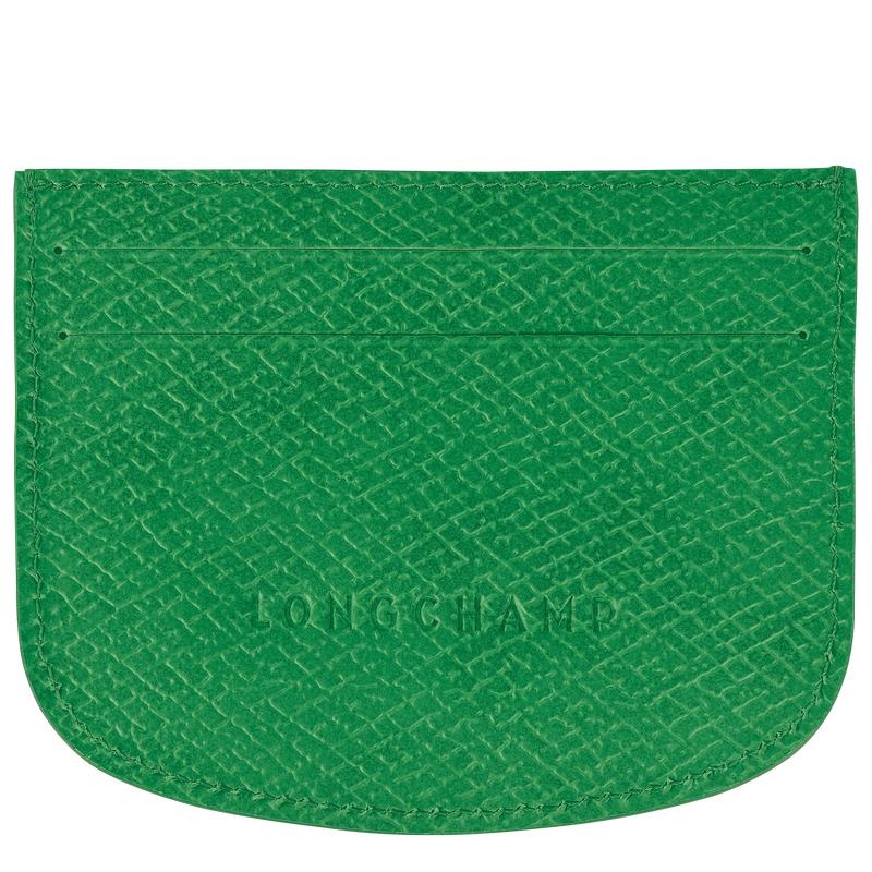 Longchamp Épure Women's Cardholders Green | QVJ-047863