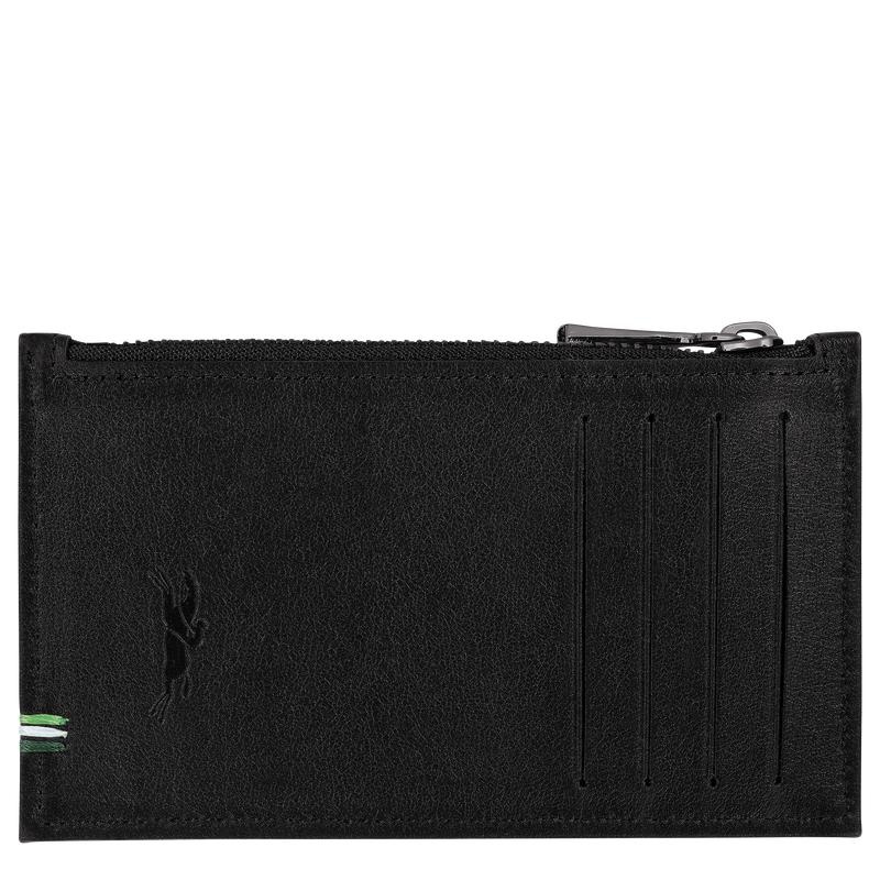 Longchamp sur Seine Men's Coin Purses Black | IQX-632497