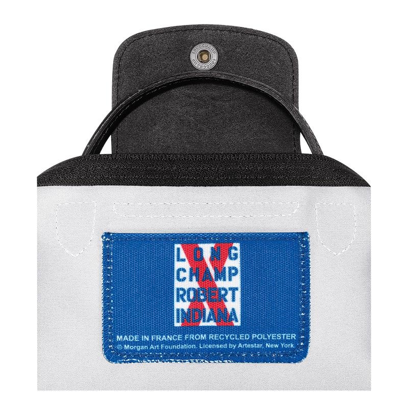 Longchamp x Robert Indiana Women's Pouches White | NPI-362450