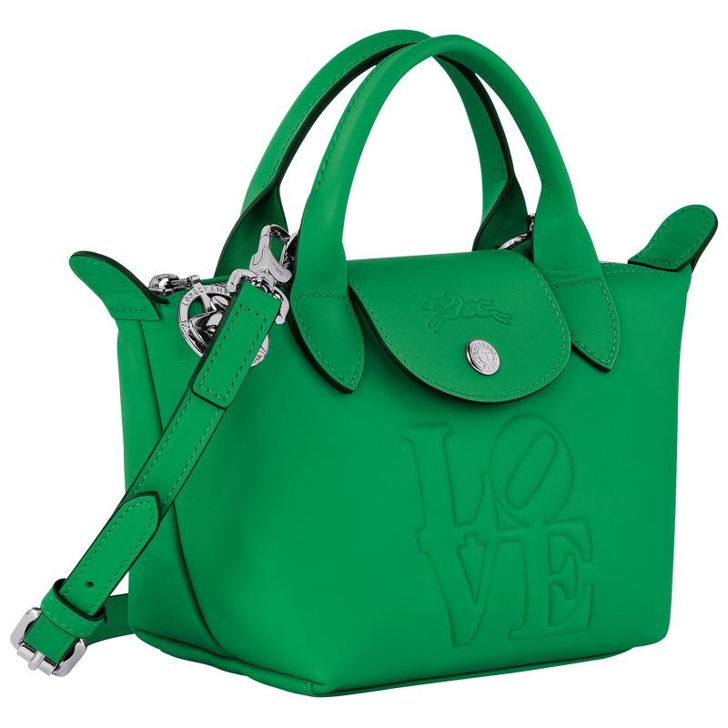 Longchamp x Robert Indiana XS Men's Handbags Green | FOI-201583